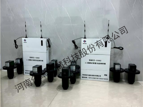 创卓AI测虫设备展示